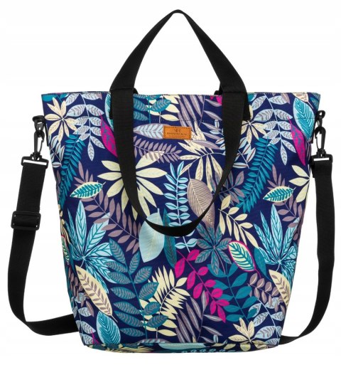Wygodny shopper damski z poliestru - Rovicky Wygodny shopper damski z poliestru - Rovicky