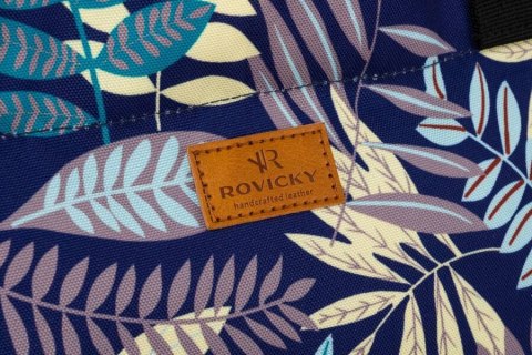 Wygodny shopper damski z poliestru - Rovicky Wygodny shopper damski z poliestru - Rovicky
