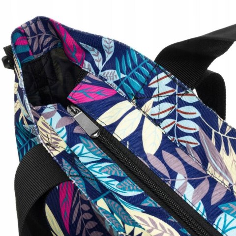 Wygodny shopper damski z poliestru - Rovicky Wygodny shopper damski z poliestru - Rovicky
