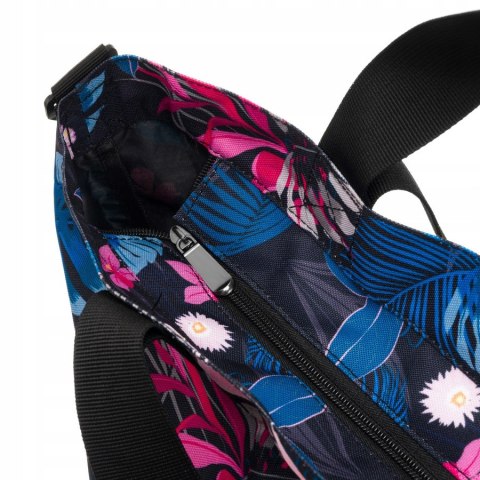 Wygodny shopper damski z poliestru - Rovicky Wygodny shopper damski z poliestru - Rovicky
