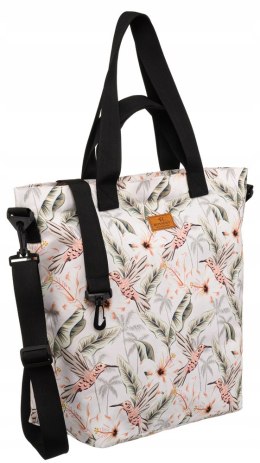 Wygodny shopper damski z poliestru - Rovicky