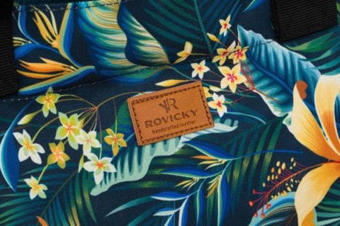 Wygodny shopper damski z poliestru - Rovicky Wygodny shopper damski z poliestru - Rovicky