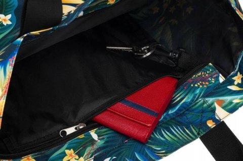 Wygodny shopper damski z poliestru - Rovicky Wygodny shopper damski z poliestru - Rovicky
