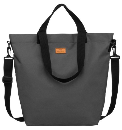 Wygodny shopper damski z poliestru - Rovicky Wygodny shopper damski z poliestru - Rovicky