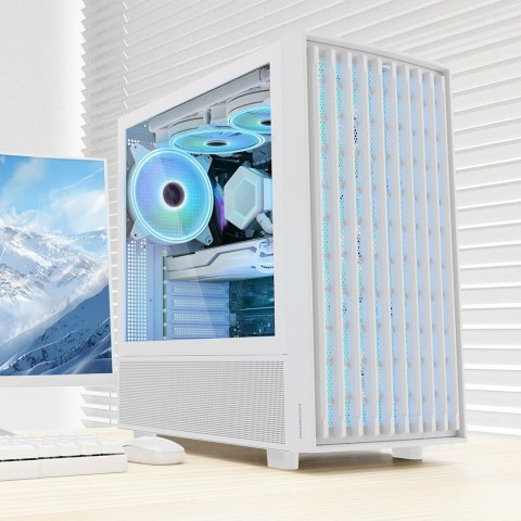 MODECOM OBUDOWA BREEZE ARGB FLOW MIDI USB TYPE -C BIAŁA MODECOM OBUDOWA BREEZE ARGB FLOW MIDI USB TYPE -C BIAŁA