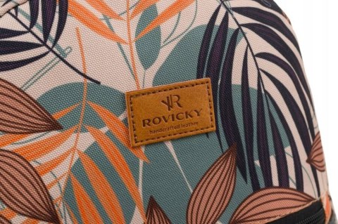 Wzorzysty, miejski plecak damski - Rovicky Wzorzysty, miejski plecak damski - Rovicky