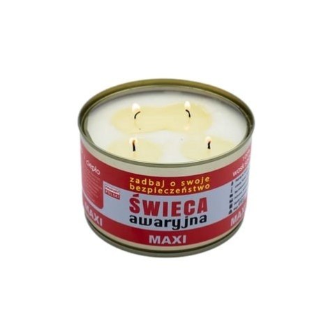 Świeca awaryjna przetrwania HASKE Pro MAXI 410g 72h Świeca awaryjna przetrwania HASKE Pro MAXI 410g 72h