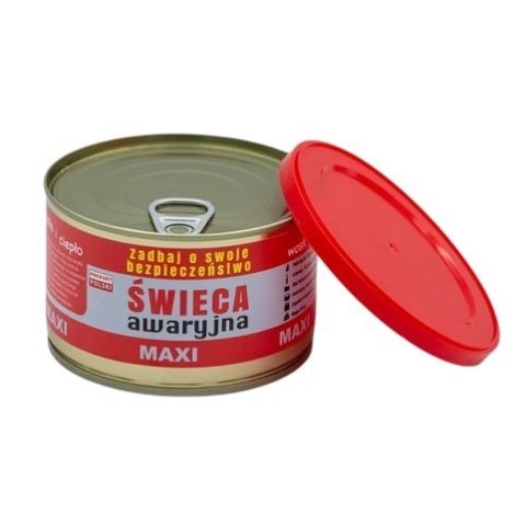 Świeca awaryjna przetrwania HASKE Pro MAXI 410g 72h Świeca awaryjna przetrwania HASKE Pro MAXI 410g 72h