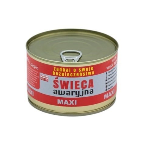 Świeca awaryjna przetrwania HASKE Pro MAXI 410g 72h Świeca awaryjna przetrwania HASKE Pro MAXI 410g 72h