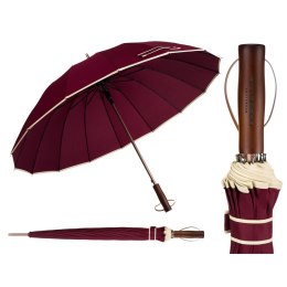 Czerwony, elegancki parasol rządowy - Peterson