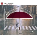 Czerwony, elegancki parasol rządowy - Peterson