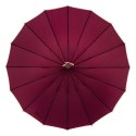 Czerwony, elegancki parasol rządowy - Peterson