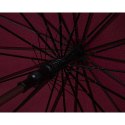 Czerwony, elegancki parasol rządowy - Peterson