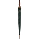 Elegancki, zielony parasol z dużą czaszą - Peterson