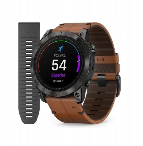 Garmin Epix Pro Gen 2 51 mm Sapphire Szary z powłoką węglową Garmin Epix Pro Gen 2 51 mm Sapphire Szary z powłoką węglową