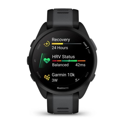 Garmin Forerunner 165 Black / Slate Grey 43 mm Garmin Forerunner 165 Black / Slate Grey 43 mm
