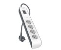 BELKIN LISTWA ZASILAJACA 525J, 4X SCHUKO, 2M, BIAŁA