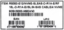 Kable do platf. Asus RS300-E12/NVMe-SLSAS-D-R1A-E