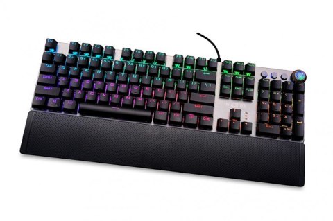 Klawiatura mechaniczna IBOX AURORA K-4 RGB IKGMK4 (USB; (US); kolor czarny) Klawiatura mechaniczna IBOX AURORA K-4 RGB IKGMK4 (USB; (US); kolor czarny)