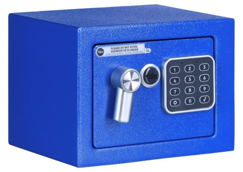Yale Mini Electronic Safe Blue Sejf podstawowy YSV mini niebieski Yale Mini Electronic Safe Blue Sejf podstawowy YSV mini niebieski