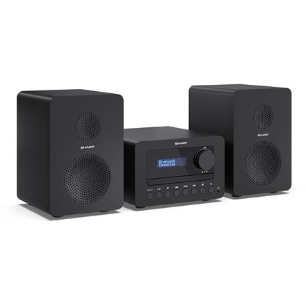 Sharp XL-B520D(BK) Tokyo Hi-Fi Micro System 2.0, FM/DAB/DAB+/USB, CD, Bluetooth 5.0, Aux-in, czarny | Sharp | Tokyo Hi-Fi Micro Sharp XL-B520D(BK) Tokyo Hi-Fi Micro System 2.0, FM/DAB/DAB+/USB, CD, Bluetooth 5.0, Aux-in, czarny | Sharp | Tokyo Hi-Fi Micro