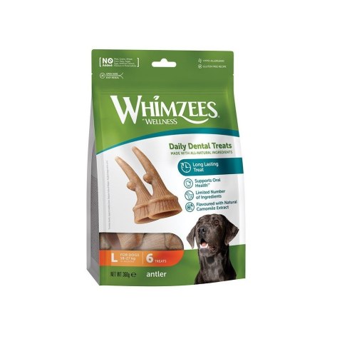 WHIMZEES Gryzak dentystyczny Wege Róg L x6 WHIMZEES Gryzak dentystyczny Wege Róg L x6
