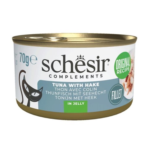 SCHESIR Adult w Galarecie Tuńczyk Morszczuk 70g SCHESIR Adult w Galarecie Tuńczyk Morszczuk 70g