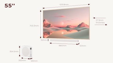 Telewizor 55" TCL 55A300 PRO QLED 4K 144Hz Google TV Telewizor 55" TCL 55A300 PRO QLED 4K 144Hz Google TV