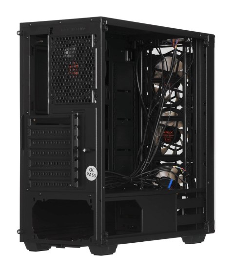 Obudowa KRUX Leda Black Obudowa KRUX Leda Black