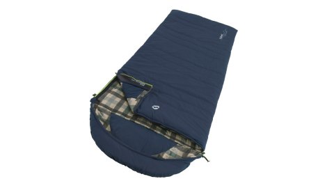 Outwell Camper Lux Sleeping Bag, Left Zipper, Blue Outwell Camper Lux Sleeping Bag, Left Zipper, Blue