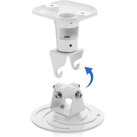 TECHLY UCHWYT DO PROJEKTORA SUFITOWY 22CM 10KG BIA TECHLY UCHWYT DO PROJEKTORA SUFITOWY 22CM 10KG BIA