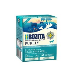 BOZITA Purely kurczak z jagnięciną pasztecik z kawałkami mięsa 370g