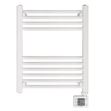 Elektryczny grzejnik łazienkowy LED | AD 7823 | Grzejnik | 400 W | Biały | IP24 Elektryczny grzejnik łazienkowy LED | AD 7823 | Grzejnik | 400 W | Biały | IP24