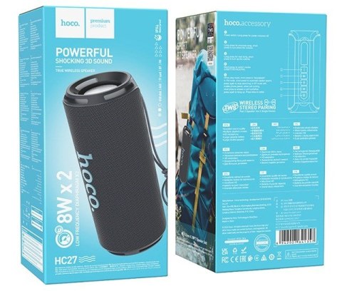 Głośnik bluetooth Hoco HC27 Soundful (szary)