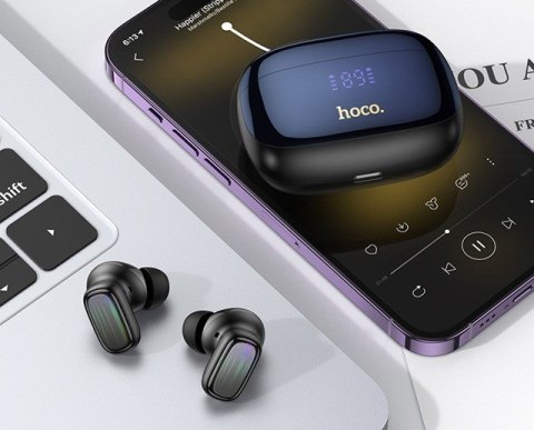 Słuchawki bezprzewodowe Hoco EQ20 Rhyme (czarny)