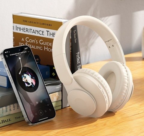 Słuchawki bezprzewodowe Hoco W45 Enjoy (biały)