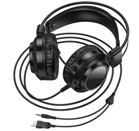 Słuchawki gamingowe Hoco W110 Resource (czarny)