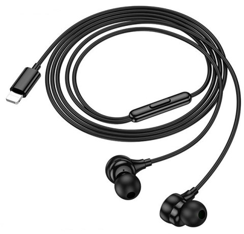 Słuchawki przewodowe Hoco M116 Benevolent czarny