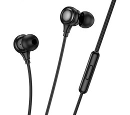 Słuchawki przewodowe Hoco M116 Benevolent czarny