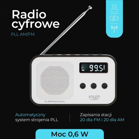 Radio ADLER AD 1907 Radio ADLER AD 1907