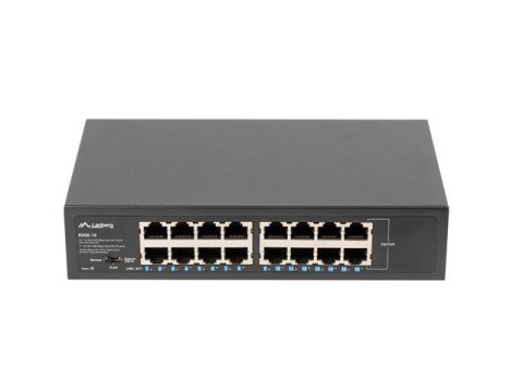 LANBERG SWITCH RSGE-16 RACK 10"/19" (16-PORT, 1GB) LANBERG SWITCH RSGE-16 RACK 10"/19" (16-PORT, 1GB)