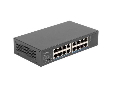 LANBERG SWITCH RSGE-16 RACK 10"/19" (16-PORT, 1GB) LANBERG SWITCH RSGE-16 RACK 10"/19" (16-PORT, 1GB)