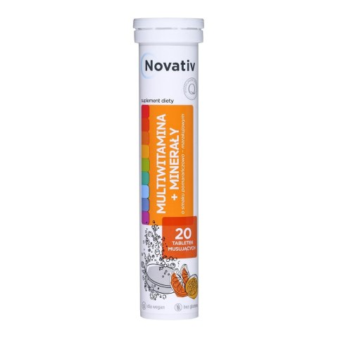 Novativ Multiwitamina + Minerały 20tabl. Novativ Multiwitamina + Minerały 20tabl.