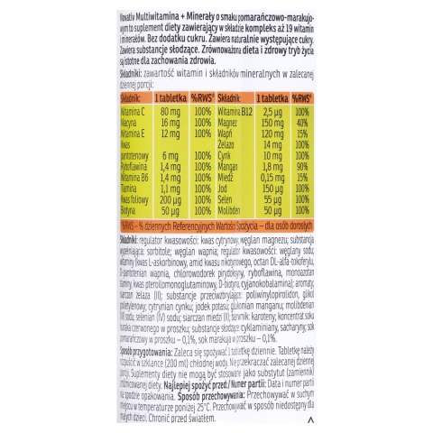 Novativ Multiwitamina + Minerały 20tabl. Novativ Multiwitamina + Minerały 20tabl.