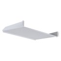 ALANTEC Półka stała 19" 1U głęb. 250mm, kolor szary