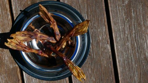 BULT Kacze łapki dla psa 100g