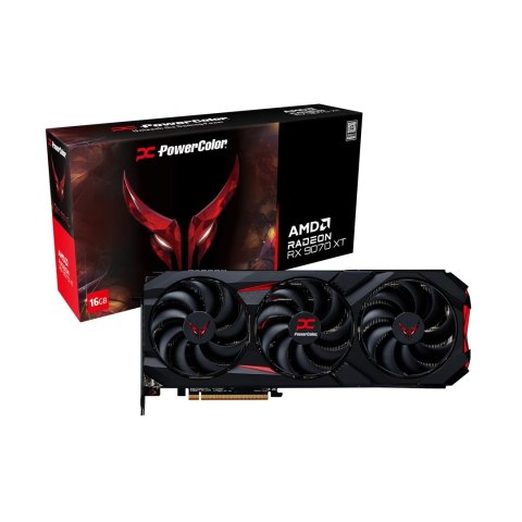 Karta graf. PowerColor Red Devil RX9070XT 16G-E/OC Karta graf. PowerColor Red Devil RX9070XT 16G-E/OC