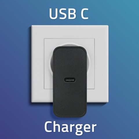 QOLTEC ŁADOWARKA SUPER QUICK PD | 1XUSB-C | 65W | 5-20V | 3-3.25A | CZARNA QOLTEC ŁADOWARKA SUPER QUICK PD | 1XUSB-C | 65W | 5-20V | 3-3.25A | CZARNA