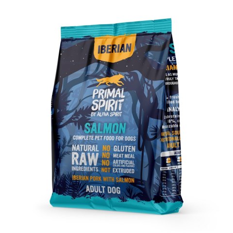 Primal Spirit Iberian łosoś sucha karma pies 1kg Primal Spirit Iberian łosoś sucha karma pies 1kg