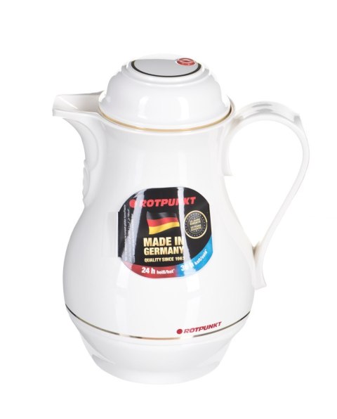 ROTPUNKT DZBANEK TERMOS, 0,5 L, IVORY (ECRU) 530IV ROTPUNKT DZBANEK TERMOS, 0,5 L, IVORY (ECRU) 530IV
